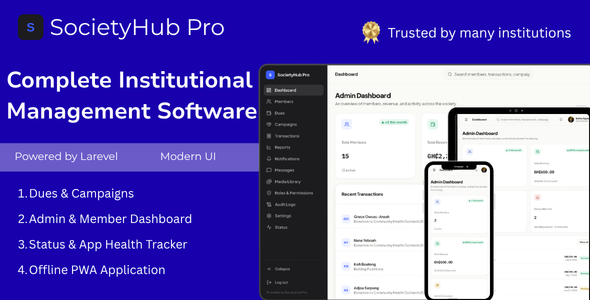 SocietyHub Pro